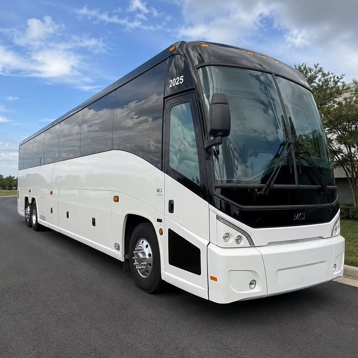 56 passenger charter bus