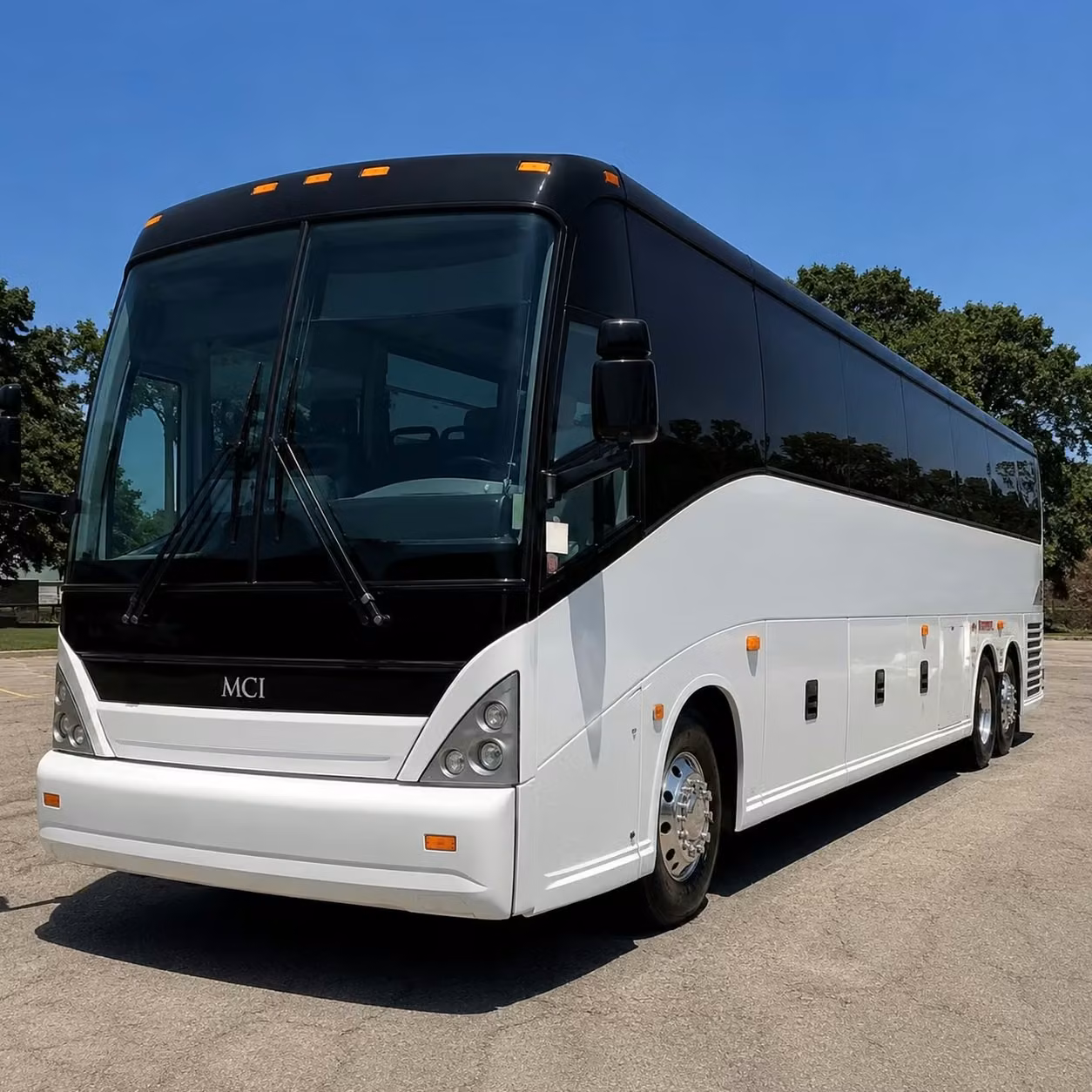 garland charter bus interior