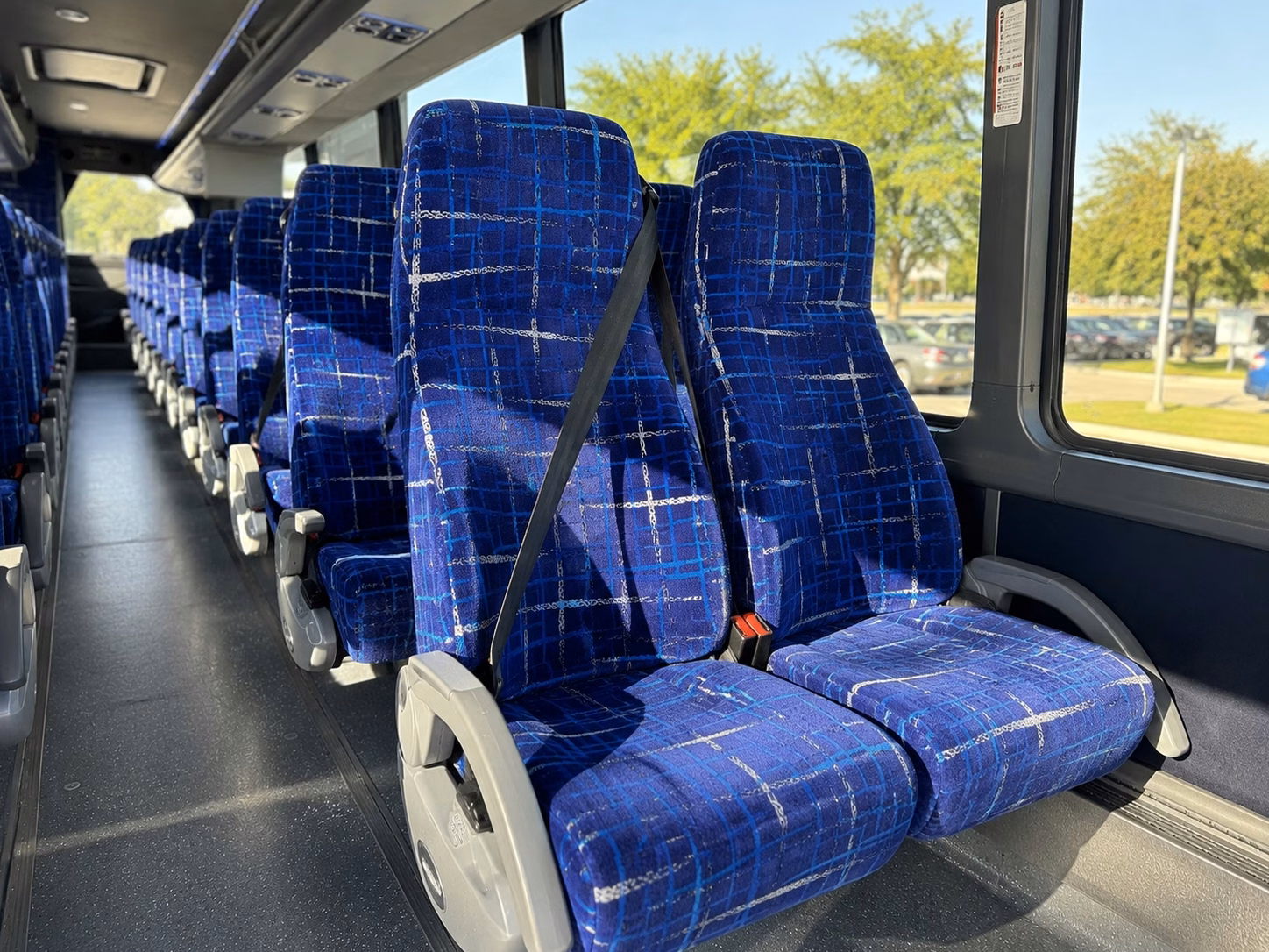 garland wedding venue shuttle bus service from hotels to your ceremony