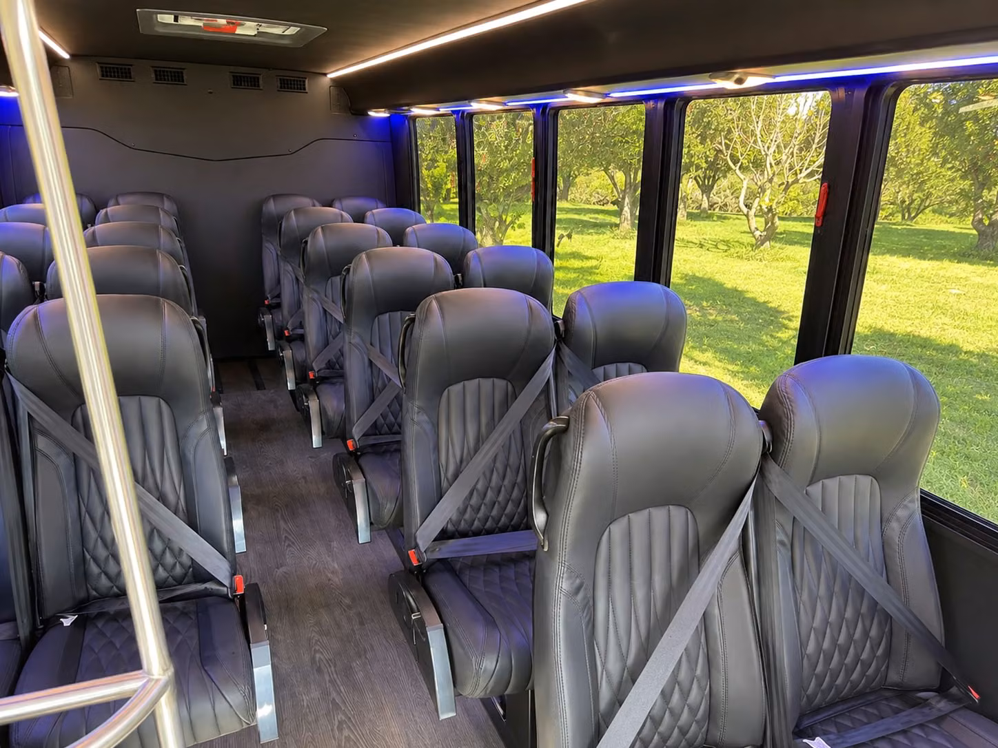 minibuses in garland are a smart pick for smaller prom groups