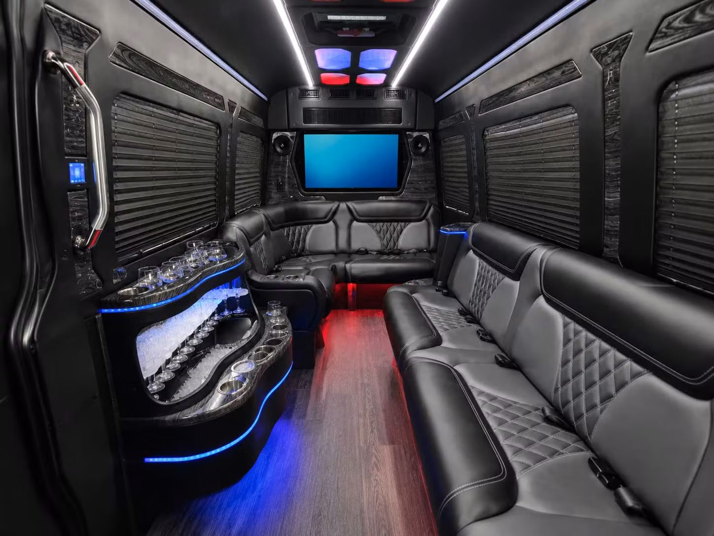 sprinter limousine inside