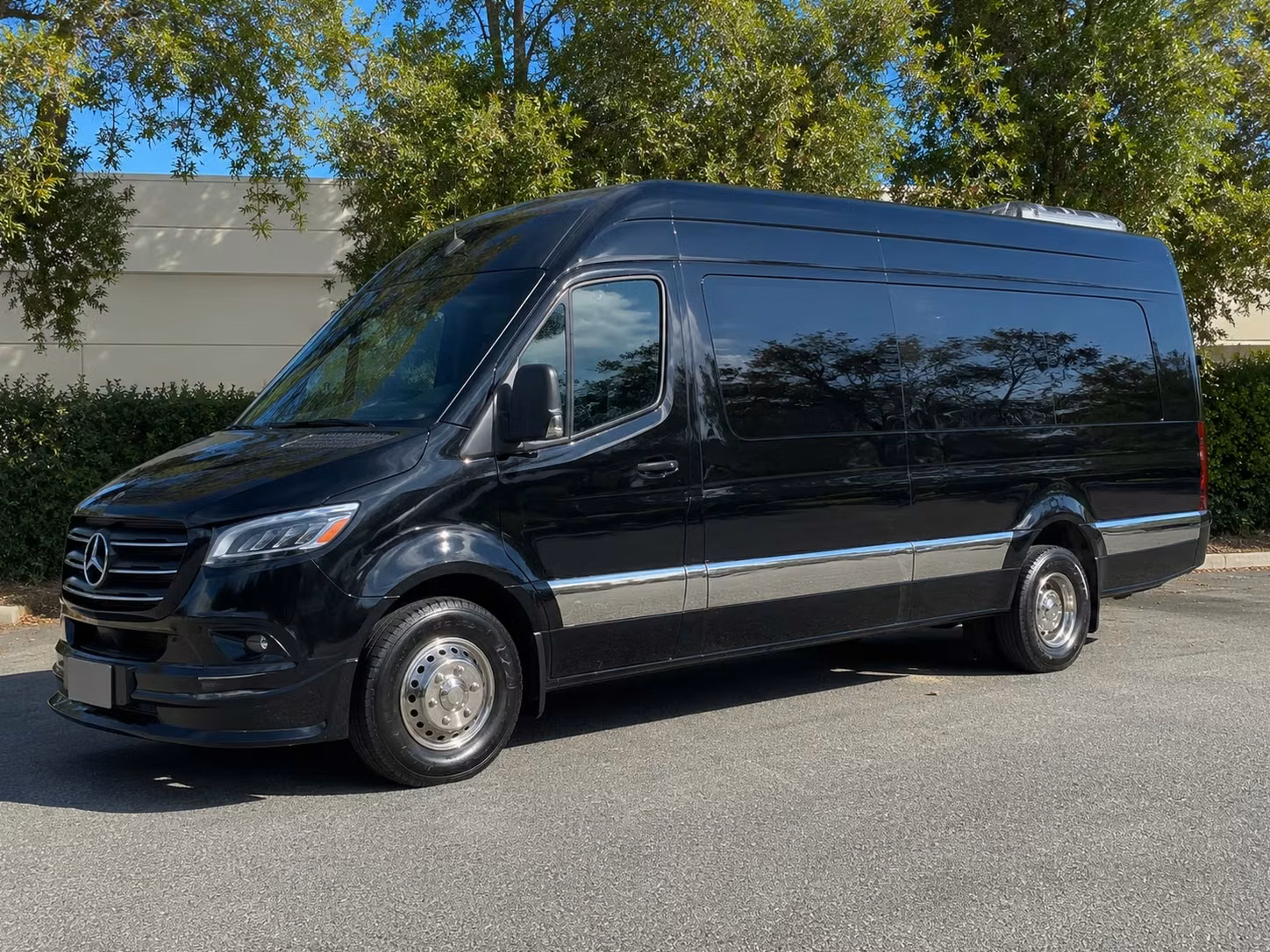 sprinter van with driver